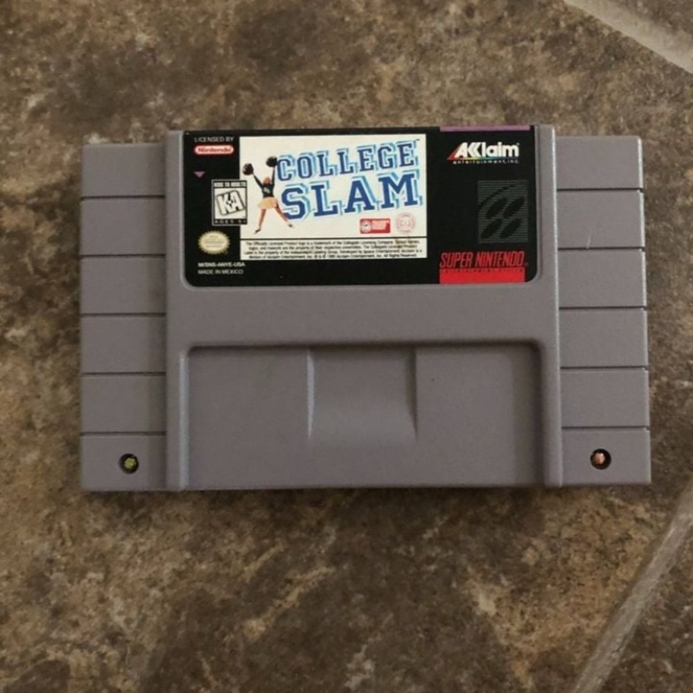 College Slam for Super
Nintendo Entertainment
System (SNES)